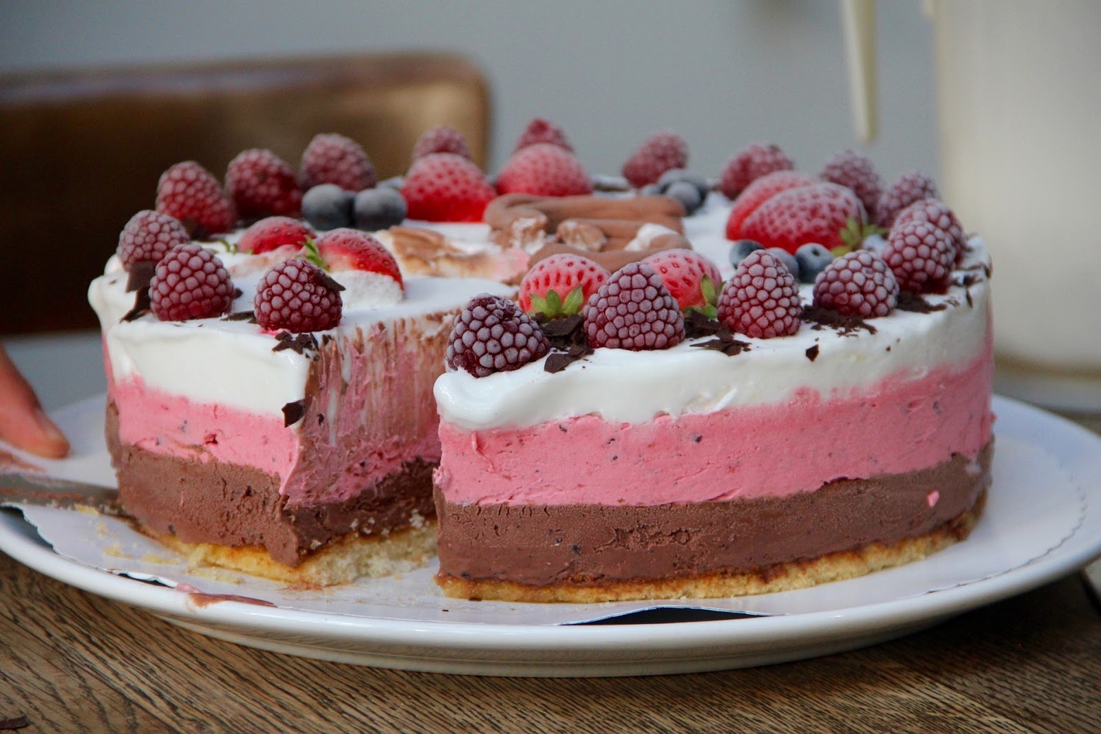 Torta de sorvete assado: sobremesa surpreendente