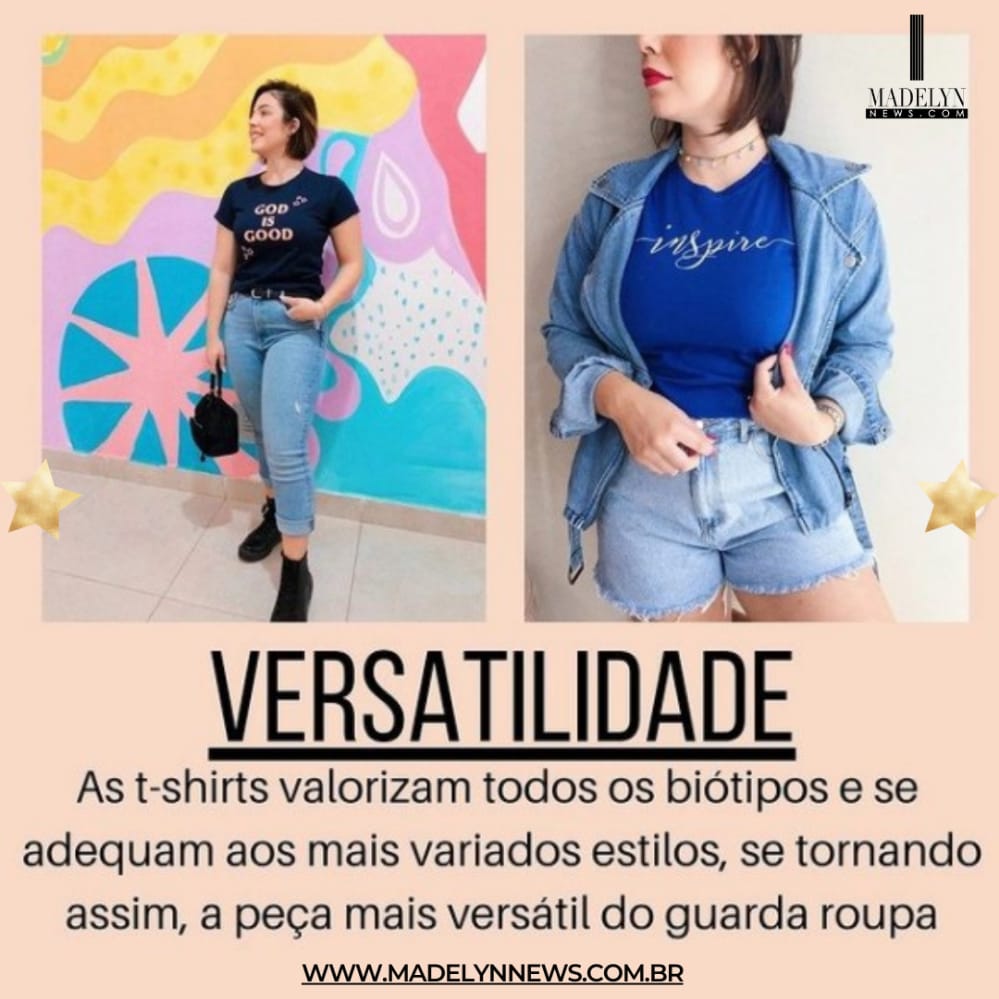 Dicas de como usar sua T-shirts