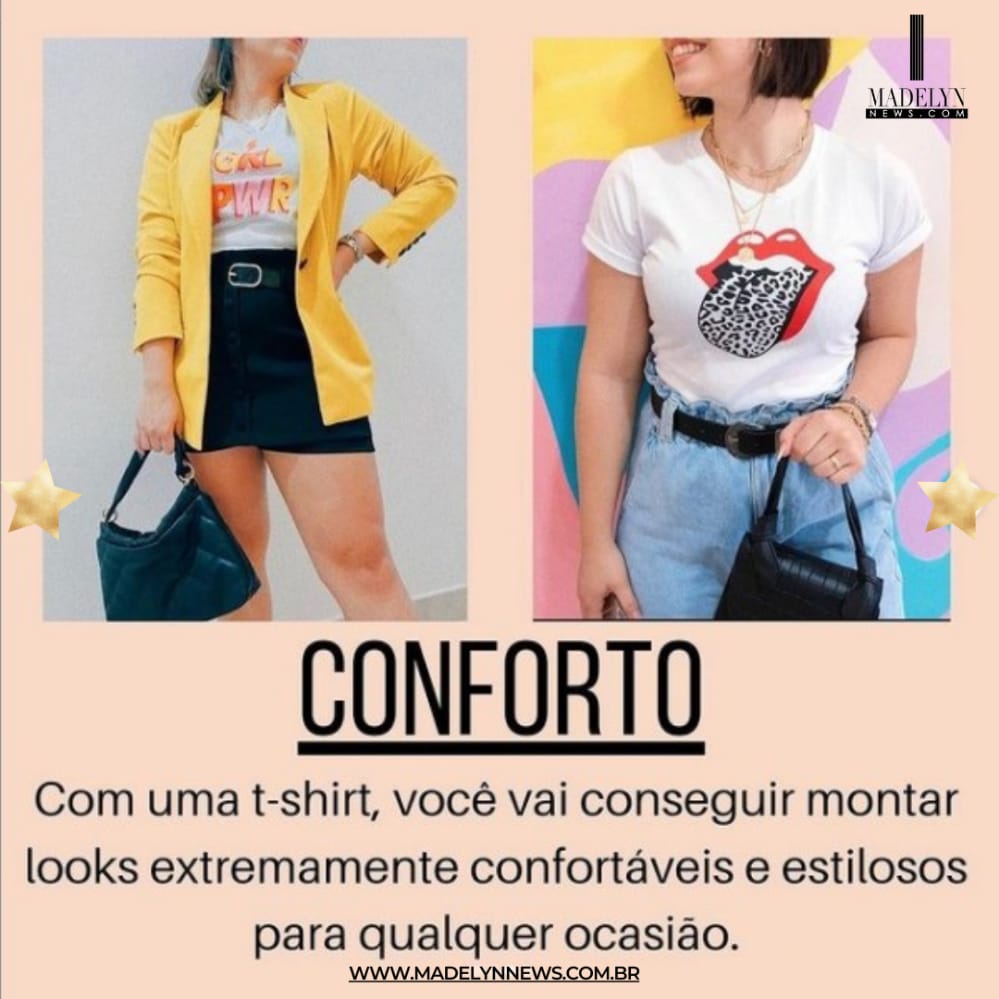 Dicas de como usar sua T-shirts