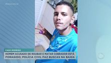 Homem acusado de roubar e matar cobrador está foragido 