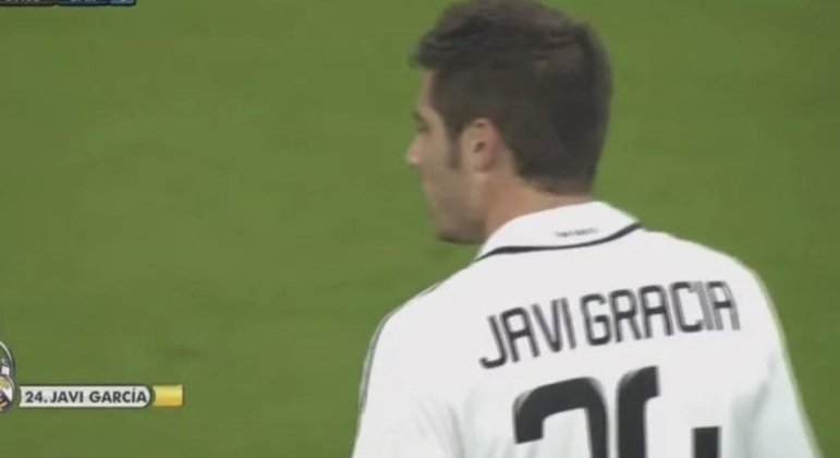 Gafes em camisas de jogadores: Javi Garcia virou Javi Gracia.