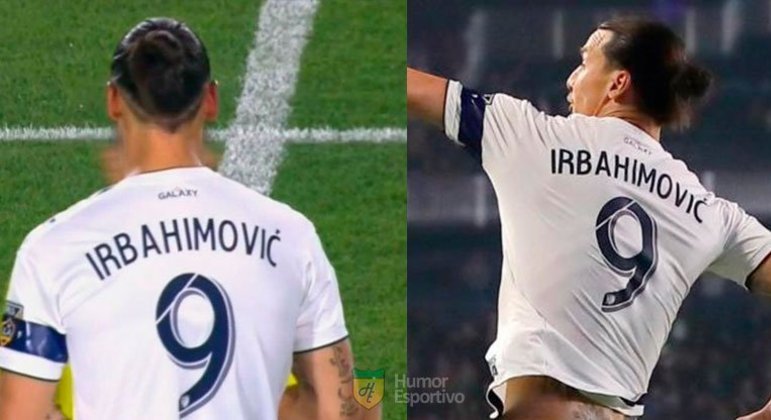 Gafes em camisas de jogadores: Ibrahimovic virou Irbahimovic.