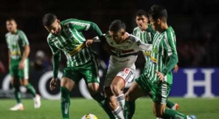 A marcação do Juventude foi muito bem organizada. O São Paulo foi uma equipe tensa, afobada