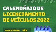 Proprietários de veículos fiquem atentos ao calendário do licenciamento 2022