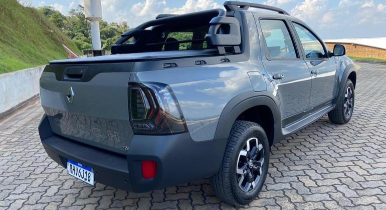 Pick-up tem motor de 1.6 litro SCe, que entrega até 120 cv com torque de 16,2 kgfm