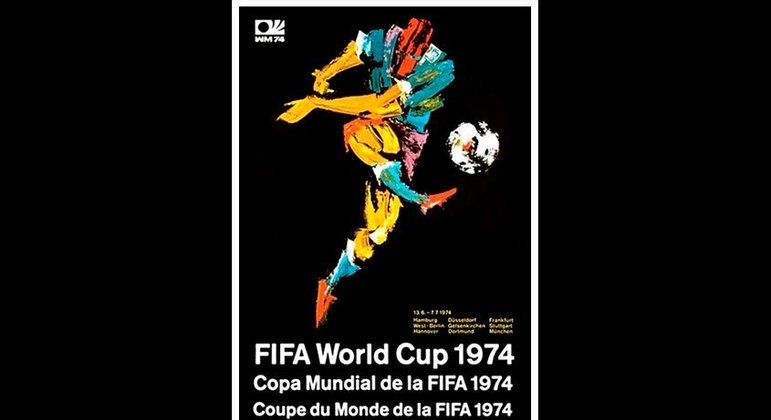 Pôster da Copa do Mundo de 1974 (Alemanha)