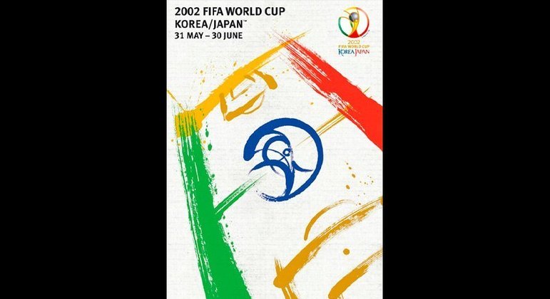 Pôster da Copa do Mundo de 2002 (Coreia/Japão)