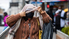 Inmet alerta para frente fria no Sul e Sudeste neste fim de semana