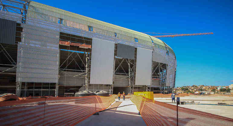 A Arena MRV fica localizada no bairro California, no Noroeste de Belo Horizonte.