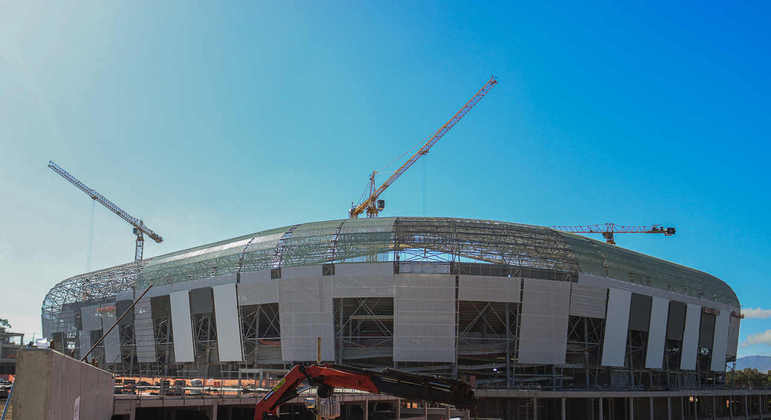 A Arena MRV vista de longe.