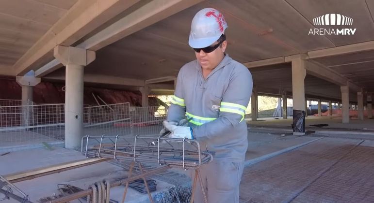 GALERIA: Veja como estão as obras do novo estádio do Atlético Mineiro