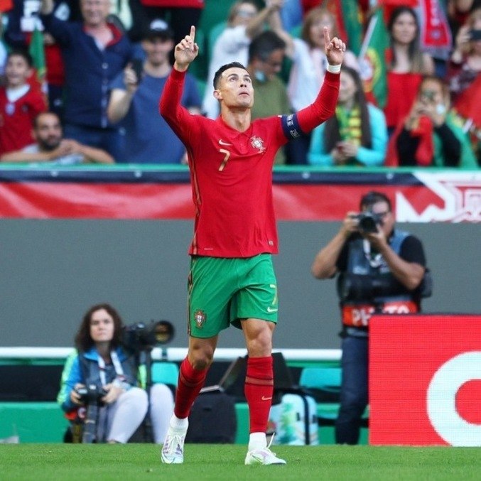 Cristiano Ronaldo, de Portugal