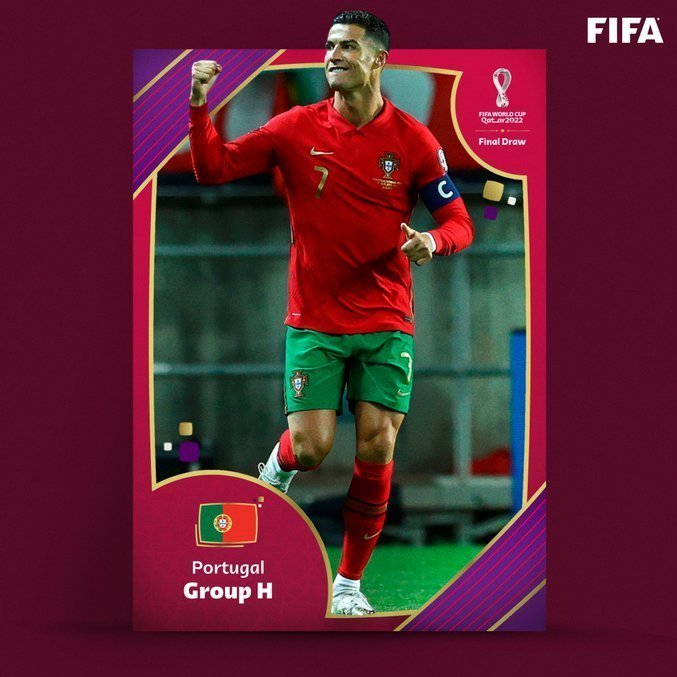 Cristiano Ronaldo, de Portugal