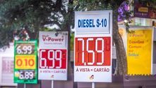 Diesel aumenta 9,5% e já custa mais do que a gasolina nos postos