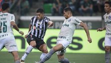 Em nono jogo no Allianz Parque, Palmeiras e Atlético-MG empatam pela sexta vez