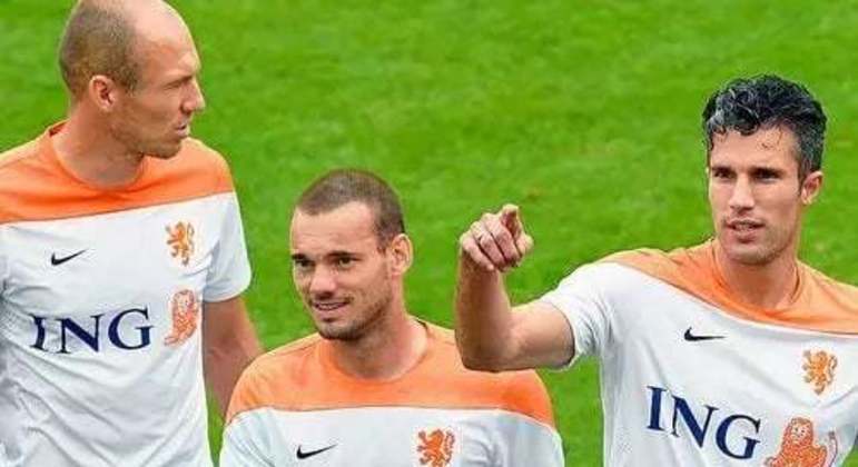 Holanda de Sneijder, Van Persie e Robben