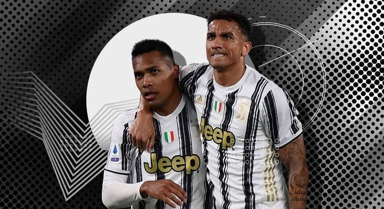 Alex Sandro e Danilo, na Juve 