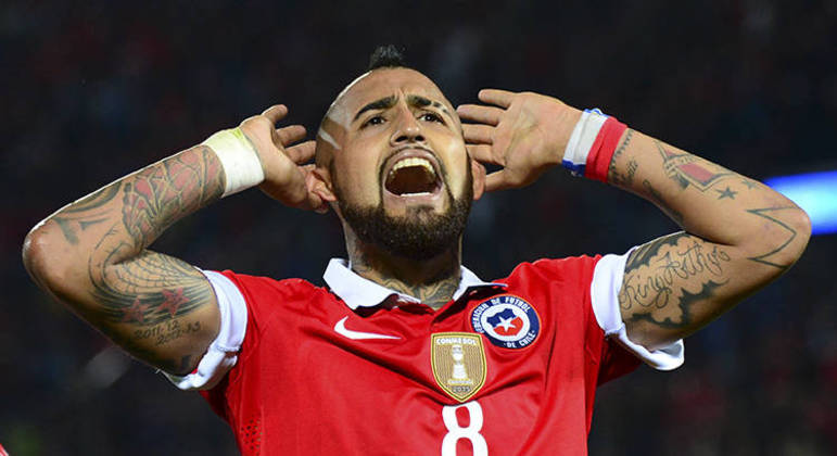 Vidal foi o comandante da Seleção Chilena. Bicampeã da Copa América