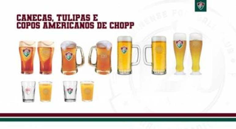 Copos comemorativos - Fluminense