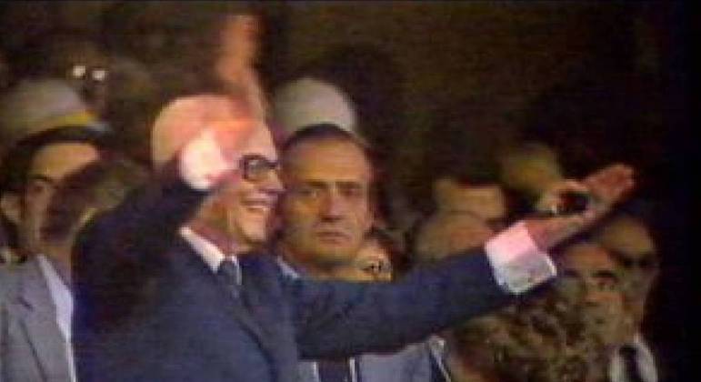 Sandro Pertini e o Rei Juan Carlos I