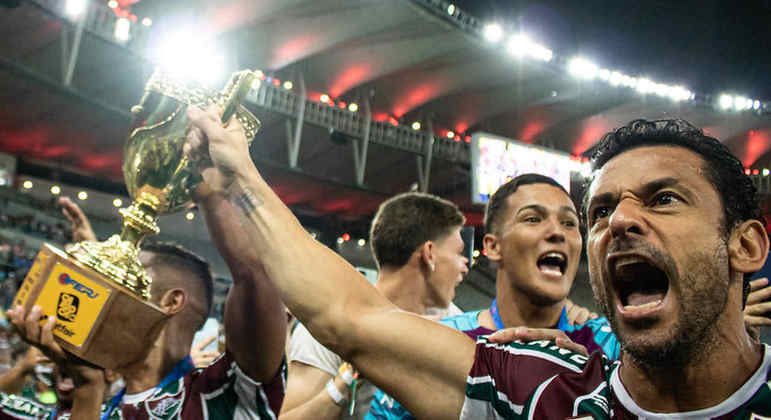 ÚLTIMO TÍTULO: Para fechar com chave de ouro, Fred ainda conquistou o título do Campeonato Carioca 2022 pelo Fluminense. Foi o primeiro troféu importante dessa segunda passagem.