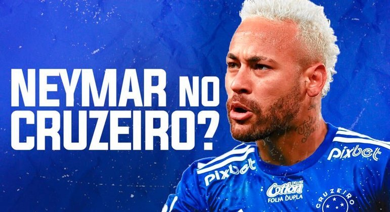 Torcedores do Cruzeiro sonham com a chegada de Neymar.