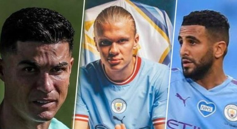 O Manchester City já se interessou pelo Cristiano Ronaldo, mas com a chegada de Haaland, o camisa sete poderia atuar pelo lado esquerdo, principalmente após a saída de Sterling