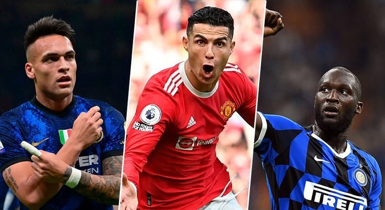 Na Inter de Milão, Cristiano Ronaldo poderia formar um trio de ataque com Lukaku e Lautaro, sendo que o belga jogaria centralizado, enquanto os outros atuariam pelos flancos