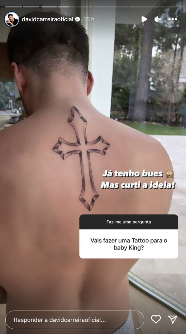 David Carreira vai fazer tatuagem para homenagear o filho? A resposta