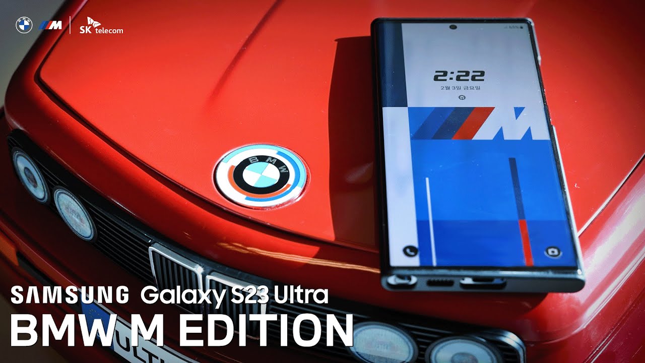 Galaxy S23 Ultra terá edição especial inspirada em ícone da BMW