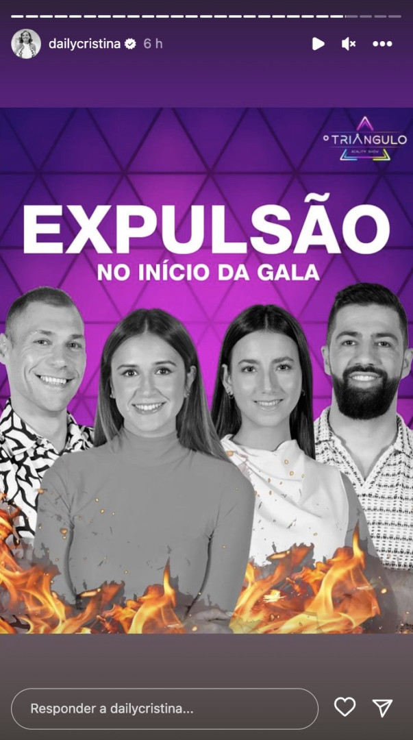 Cristina Ferreira revela novidade sobre próxima gala de 'O Triângulo'