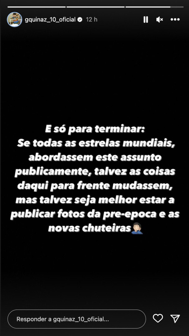 Gonçalo Quinaz indignado: "O que irá ser feito para ajudar?