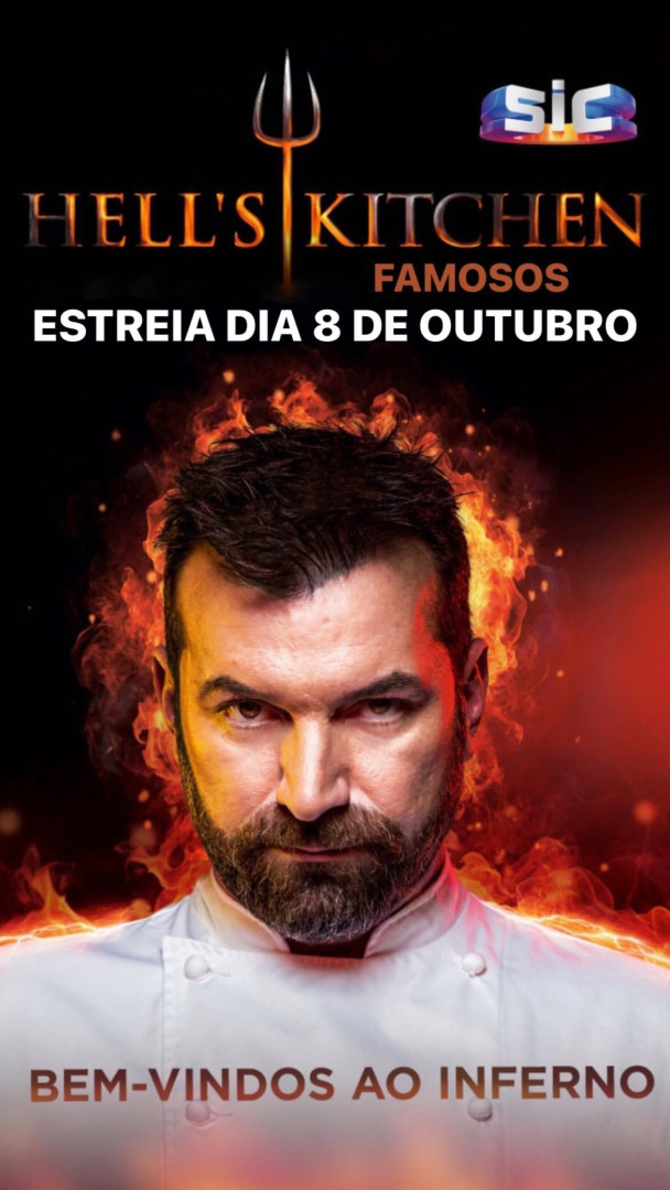 Divulgada a data de estreia do 'Hell's Kitchen Portugal'