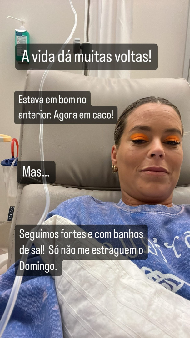 Inês Aires Pereira no hospital: "A vida dá muitas voltas"