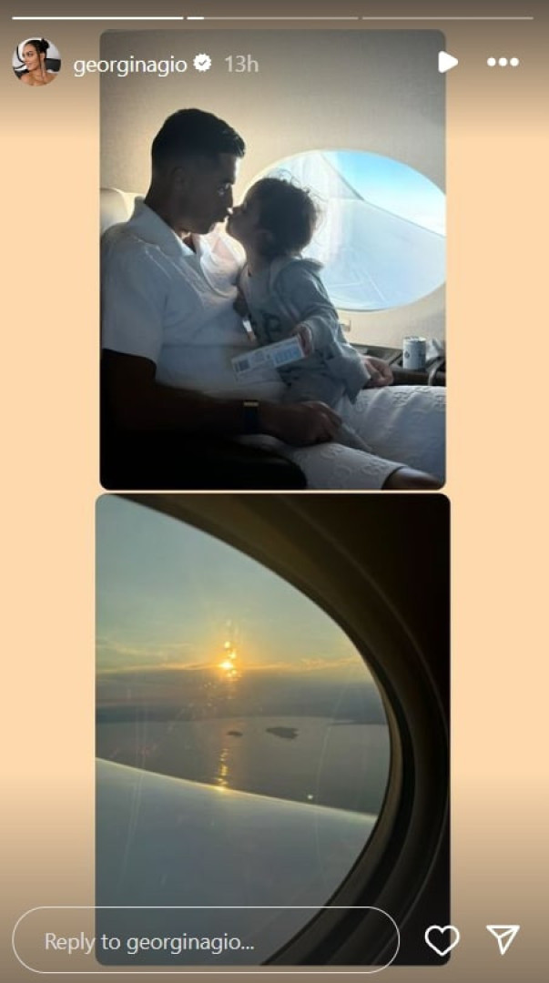 Que amor! O retrato incrível de Ronaldo e Bella durante viagem de avião