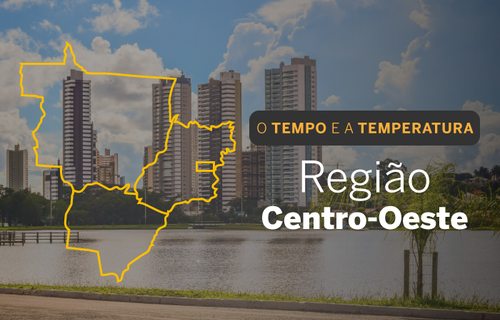 PREVISÃO DO TEMPO: Centro-Oeste segue com previsão de chuva, após seca prolongada