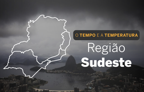 PREVISÃO DO TEMPO: Sudeste terá sexta-feira (11) de chuva em quase toda a região