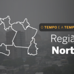 PREVISÃO DO TEMPO: região Norte terá chuva em quase todos os estados, nesta sexta-feira (18)